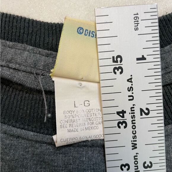 Disney Goofy Chicks Dig Me Graphic T-shirt Men Large Gray Short Sleeve - Picture 5 of 6